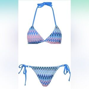Women's Bikini Swimwear, Summer Beach Sweet 3D Plaid Sexy Swimsuit Bikini NWT M
